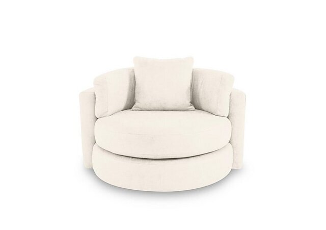Primrose Swivel Chair - Coconut