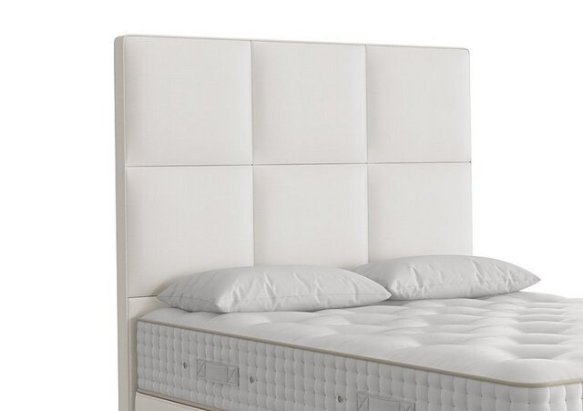 Vispring - Atlas Floor Standing Headboard - King Size - Chess Cream