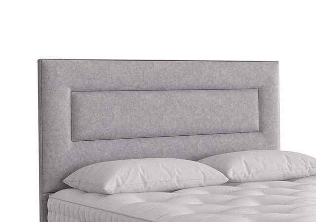 Vispring - Enyo Floor Standing Headboard - Super King - Marble Silver