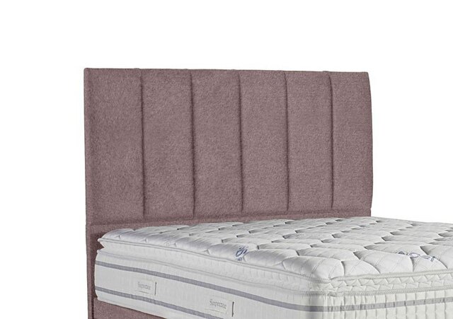 Sleepeezee - Spire Floor Standing Headboard - Super King - Tweed Lilac