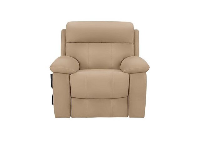 World of Leather - Moreno Leather Lift and Rise Chair - Nude