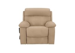 World of Leather - Moreno Leather Lift and Rise Chair - Nude