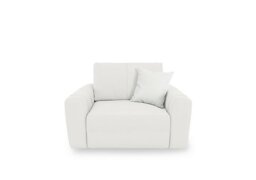 Ideal Home - Gemini NC Leather Power Glider Chair - NC Star White