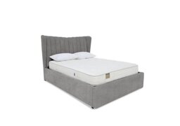 Highgrove - Bourne Electric Ottoman Bed Frame - Double - Tweed Grey