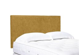 Artisan Collection Origin Standard Strutted Headboard - Double - Tweed Mustard