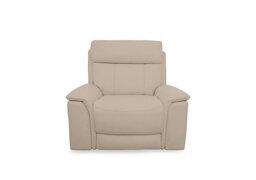 Comfort Story - Chill Leather Power recliner Chair - BV Pebble