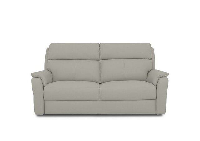 Nicoletti - Vito Leather 3 Seater Sofa - Torello Tortora