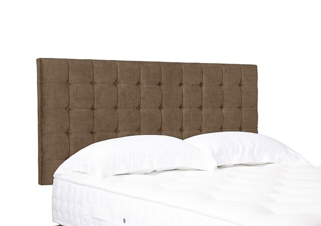 Artisan Collection Dot Standard Strutted Headboard - King Size - Lace Caramel