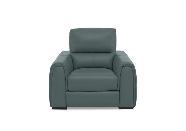 World of Leather - Flex NC Leather Armchair - NC Lake Green