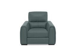 World of Leather - Flex NC Leather Armchair - NC Lake Green