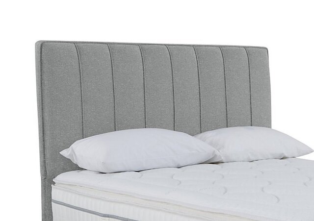 Sleepeezee - Daniel Floor Standing Headboard - Single - Weave Taupe