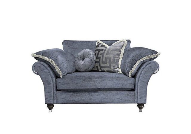 Duresta - Princeton Ruched Reading Chair - Anthracite