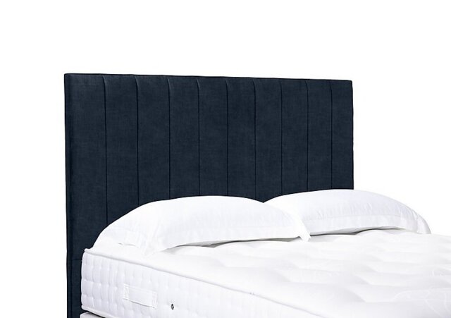 Artisan Collection Elyse High Floor Standing Headboard - King Size - Granite Blue