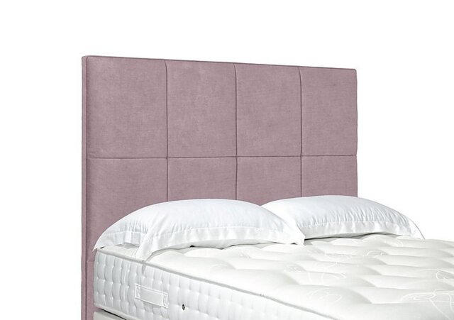 Artisan Collection Titan High Floor Standing Headboard - King Size - Plush Lilac