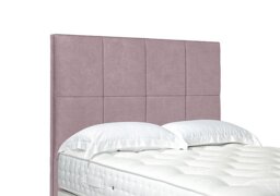 Artisan Collection Titan High Floor Standing Headboard - King Size - Plush Lilac