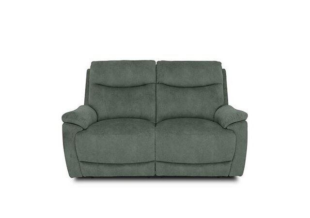 Sloane Fabric 2 Seater Power Recliner Sofa with Power Headrests - Dexter Fern - Sofas and Armchairs