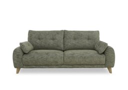 Malmo Fabric 3 Seater Sofa - Olive Green