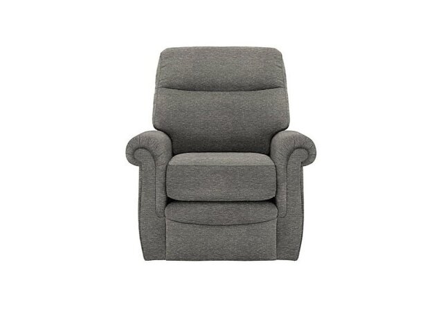 G Plan - Avon Fabric Manual Recliner Armchair - Mirage Slate