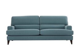 The Lounge Co. - Romilly 4 Seater Fabric Foam Fill Sofa - Shallow Puddle