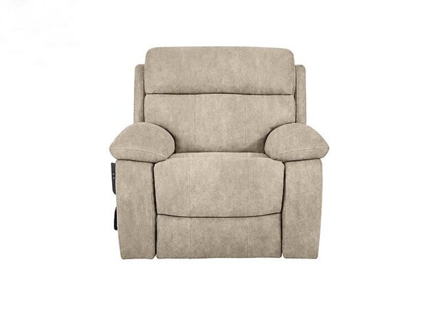 Moreno Fabric Lift and Rise Chair - Cream