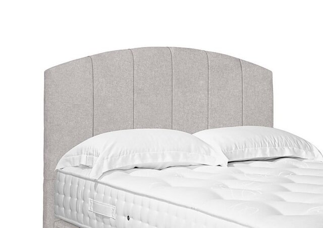 Artisan Collection Bow Standard Floor Standing Headboard - Single - Tweed Stone