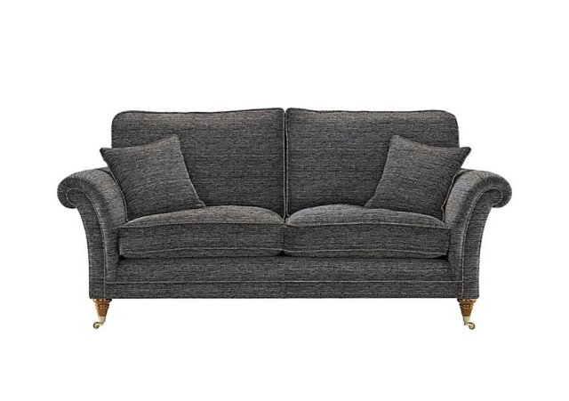 Parker Knoll - Burghley Large 2 Seater Fabric Sofa - Caledonian Grey