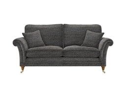 Parker Knoll - Burghley Large 2 Seater Fabric Sofa - Caledonian Grey