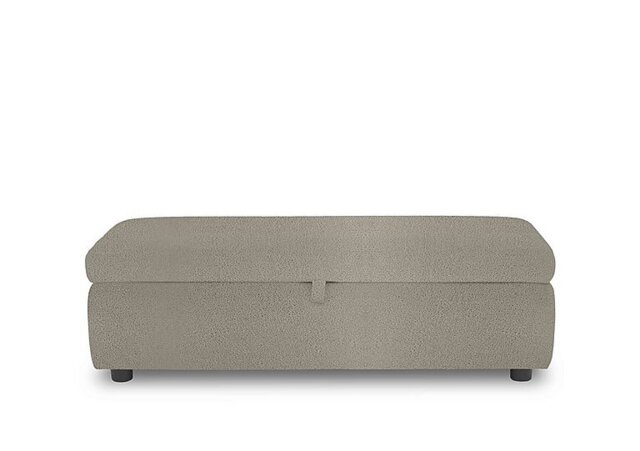 Stark 150cm Fabric Blanket Box - Silver