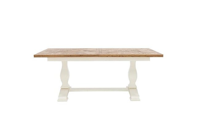 Pattern Extending Parquet Dining Table