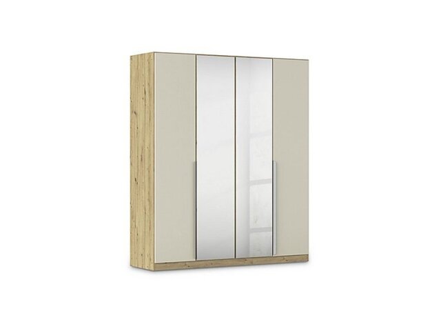 Rauch - Freja 181cm 4 Door Hinged Decor Wardrobe With Mirror Doors