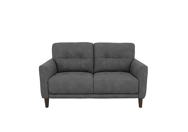 Uno Fabric 2 Seater Sofa - Graphite