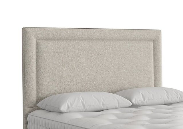 Vispring - Helios Floor Standing Headboard - King Size - Boucle Stone