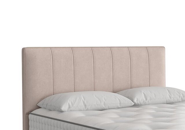 Vispring - Hera Headboard - King Size - Faux Suede Mink