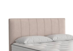 Vispring - Hera Headboard - King Size - Faux Suede Mink