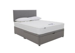 Silentnight - Eco Firm Half Ottoman Divan Set with 2 Drawers - King Size - Luxury Slate Grey