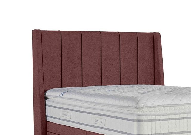 Sleepeezee - Vail Floor Standing Headboard - Small Double - Tweed Rose