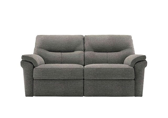 G Plan - Seattle 2.5 Seater Fabric Sofa - No Recliner - Mirage Slate