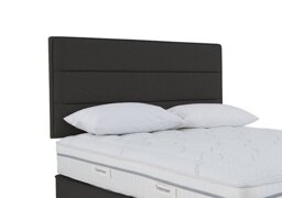 Sleepeezee - Jack Strutted Headboard - Super King - Tweed Charcoal