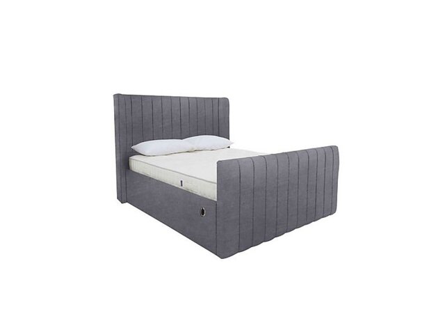 Eira High Foot End Electric Ottoman Bed Frame - Double - Savannah Armour