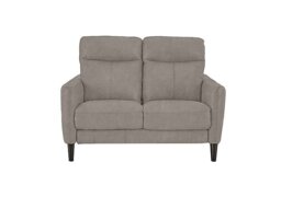 Compact Collection Petit 2 Seater Fabric Sofa - Silver