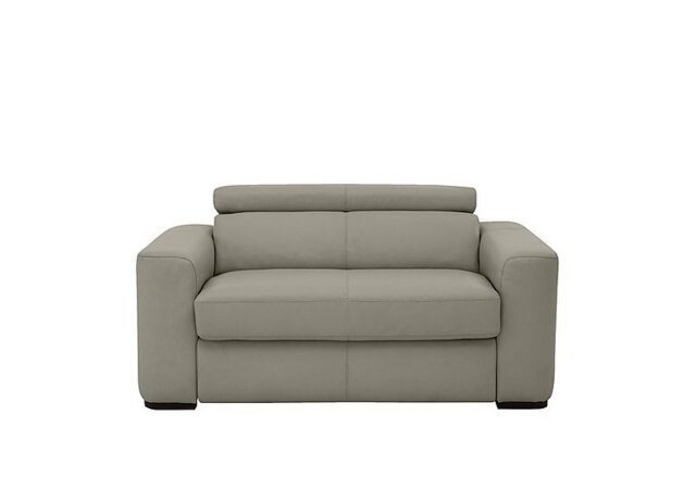 World of Leather - Infinity Leather Chair Sofabed - Silver Grey