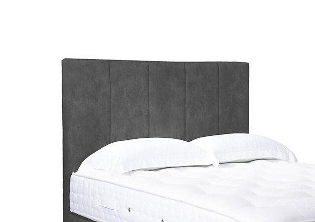 Artisan Collection Strata High Floor Standing Headboard - Small Double - Dapple Mink
