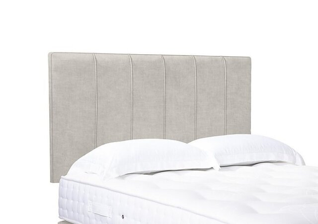 Artisan Collection Rhodes High Strutted Headboard - Small Double - Lace Ivory