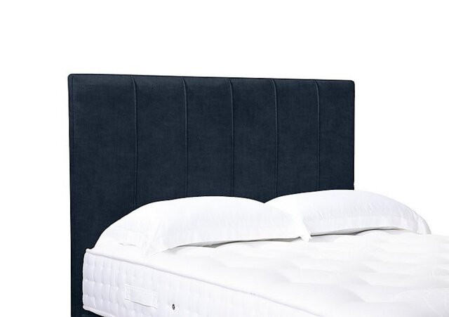 Artisan Collection Rhodes High Floor Standing Headboard - Single - Granite Blue