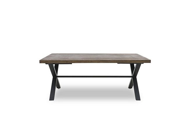 Jupiter Dining Table with X Shaped Legs - 190-cm