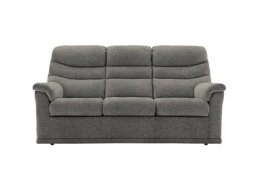 G Plan - Malvern 3 Cushion 3 Seater Fabric Sofa - No Recliner - Mirage Slate