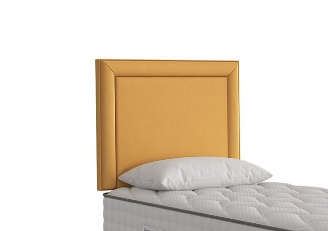 Silentnight - Fauna Strutted Headboard - Single - Luxury Ochre