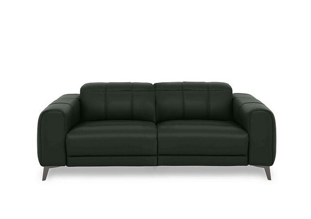 Ezra 3 Seater Leather Sofa - Oslo Pine