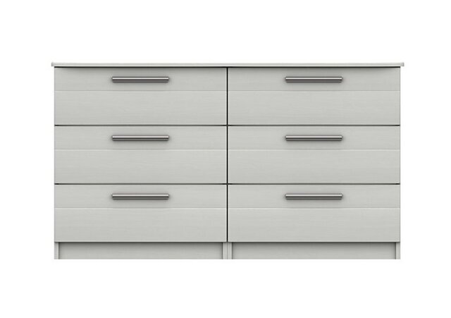London Bedrooms - Victoria 6 Drawer Chest - White