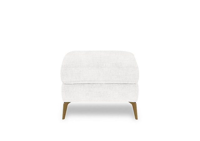 Eclipse Fabric Footstool - Frost